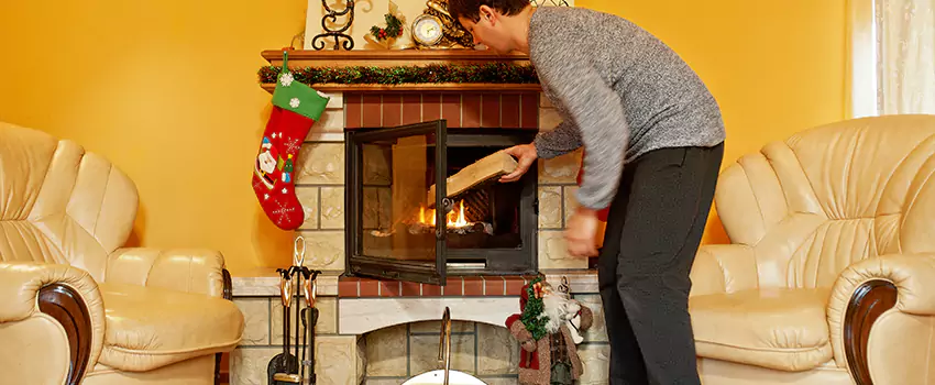 Gas to Wood-Burning Fireplace Conversion Services in Crawfordsville, Indiana