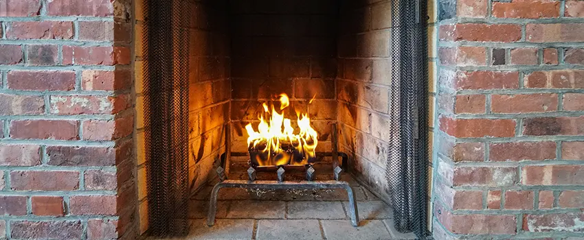 Repairing Damaged Fireplace Tiles in Crawfordsville, Indiana