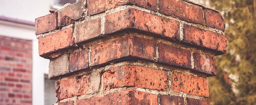 Cracked Chimney Bricks Repair Cost in Crawfordsville, Indiana