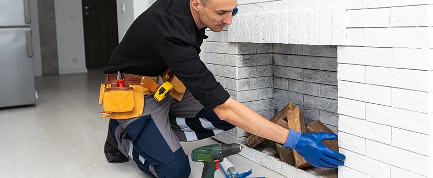 Fireplace Damaged Damper Frame Repair Services in Crawfordsville, Indiana