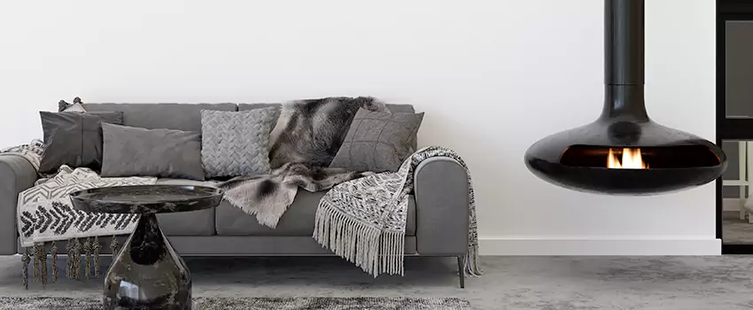 Circular Hanging Fireplace Installation Services in Crawfordsville, IN